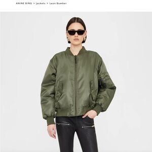Anine Bing Leon Bomber Jacket Never worn - Sz small